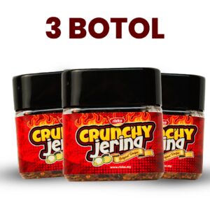 3 Botol Crunchy Jering